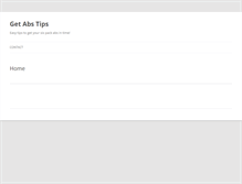Tablet Screenshot of getabstips.net